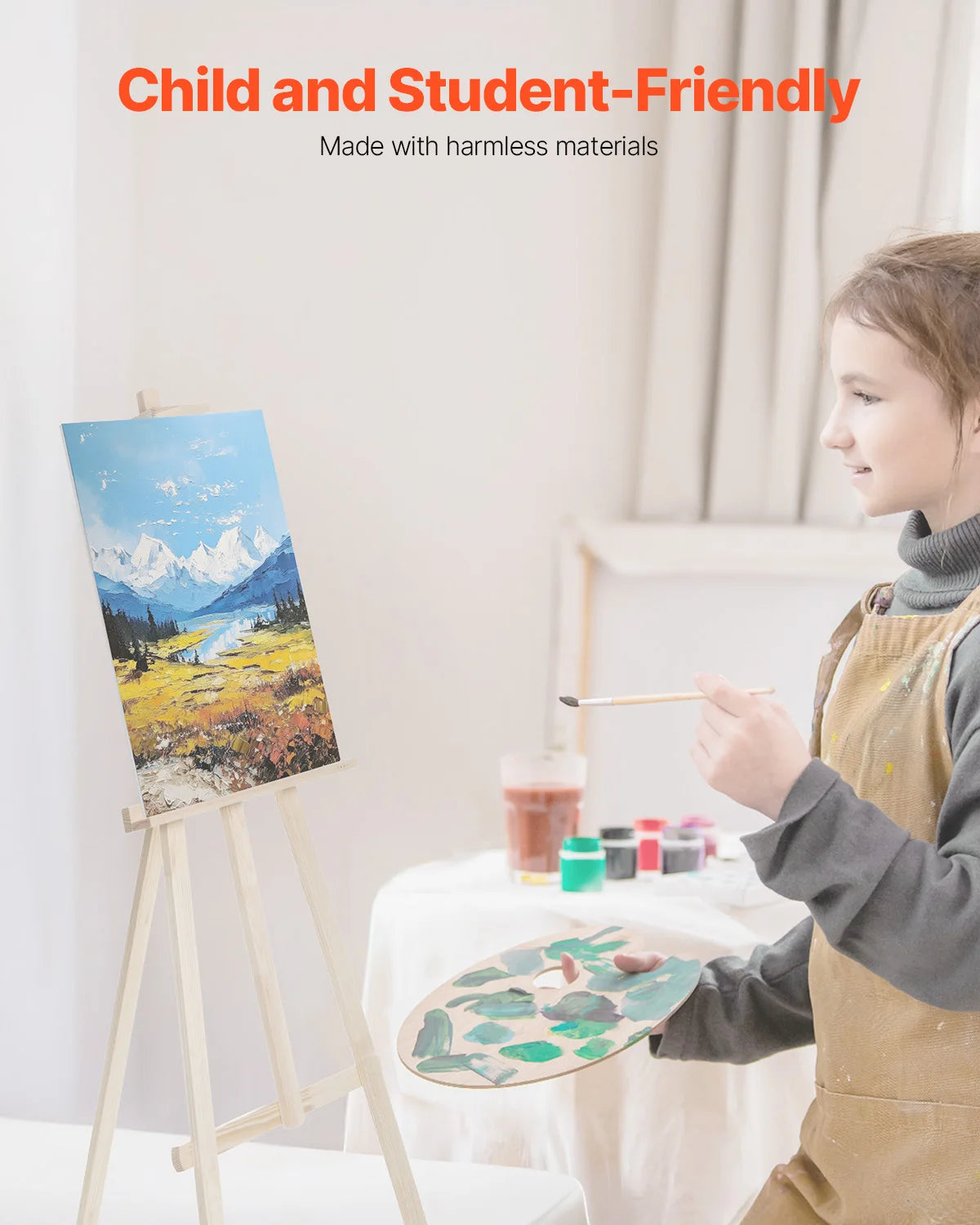 VEVOR Canvas Boards Painting Sketching Acrylic Oil Painting Watercolor Paint Canvas
