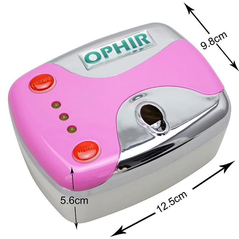 OPHIR Pro 0.3mm Dual Action Airbrush Kit with Compressor for Nail Art Makeup Body Paint