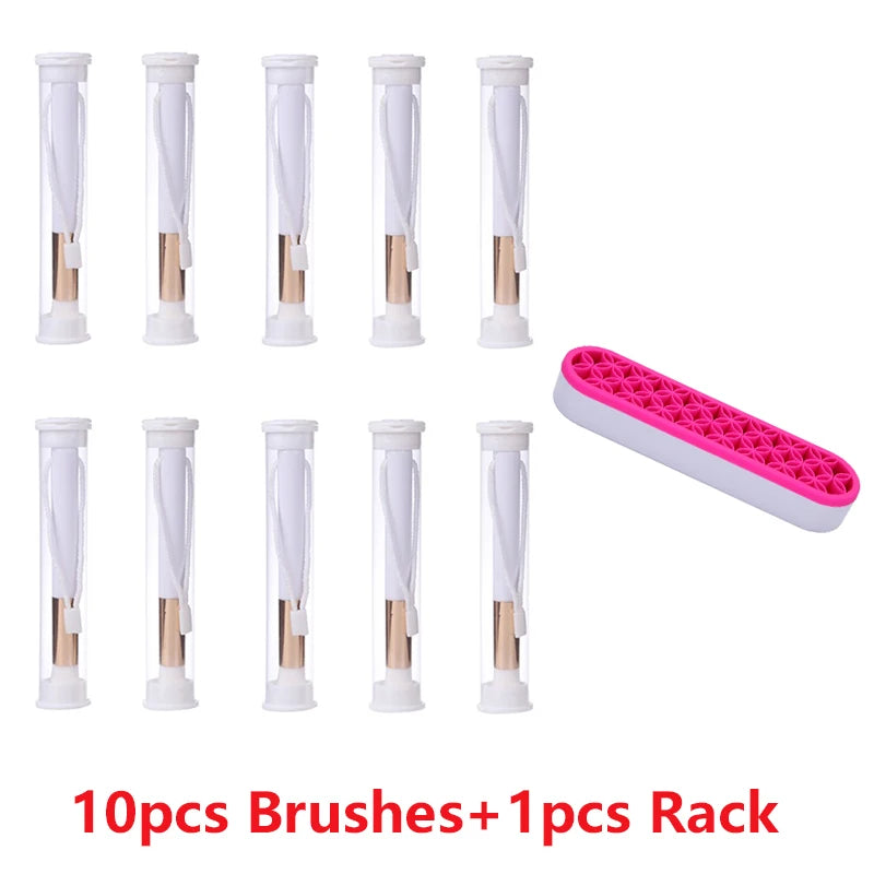 10-40pcs Wholesale Mini Blending Brush Set for Blending Ink a Breeze DIY Scrapbooking