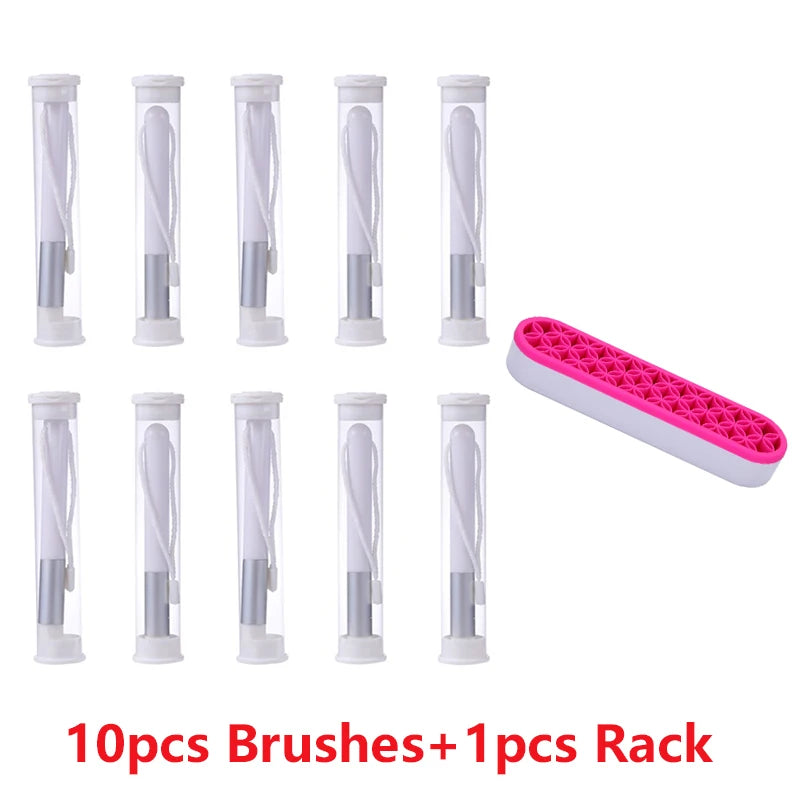 10-40pcs Wholesale Mini Blending Brush Set for Blending Ink a Breeze DIY Scrapbooking
