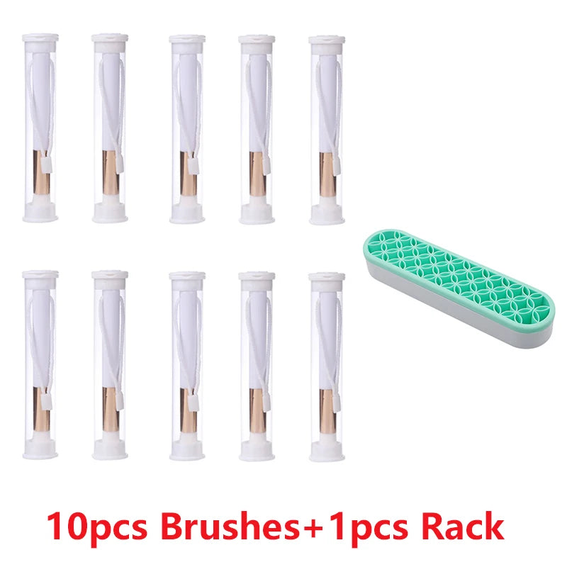 10-40pcs Wholesale Mini Blending Brush Set for Blending Ink a Breeze DIY Scrapbooking