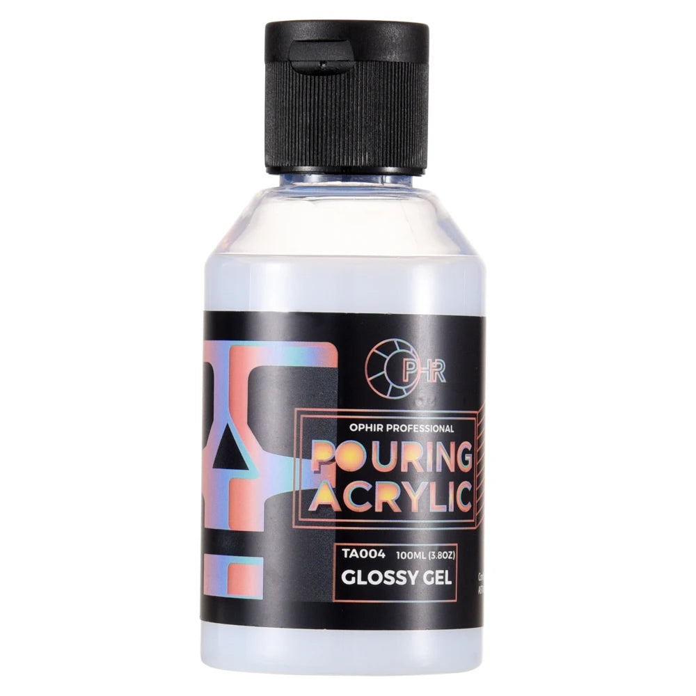 OPHIR 36-Color Pre-Mixed Acrylic Pouring Paint with Magic Medium & Varnish Water-Based 100ML/Bottle TA001
