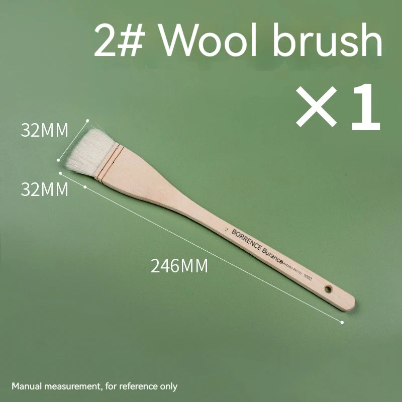 Brush Pen 1/2/3pc set Memory Nylon Paint Brushes Set for Acrylic Oil Drawing Watercolor Wooden Painting Brush