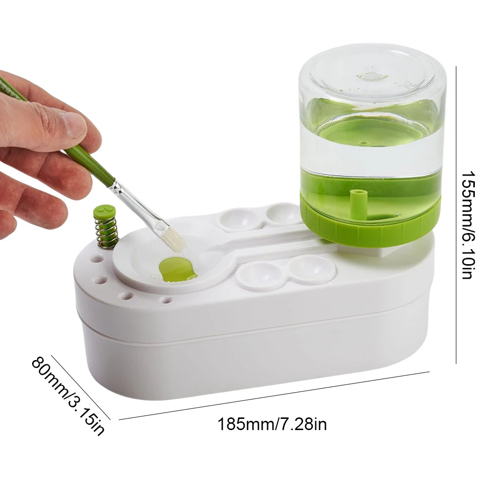 Paint Brush Cleaner Washer Multifunction Painting Brush Basin Holder and Organizer