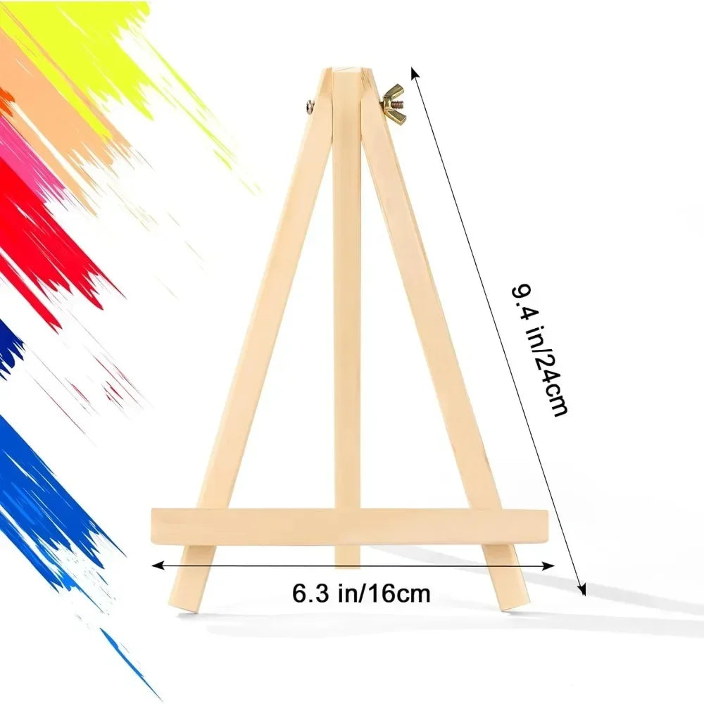 Easels stand for painting canvases, art, and crafts. Tripod, Painting Party Easel, Tabletop Easel