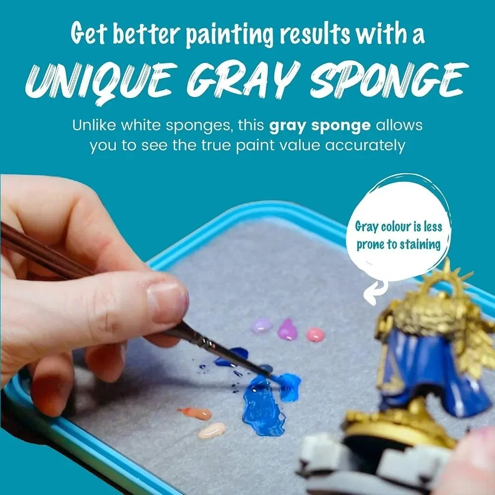 Wet Palette miniature painting kit