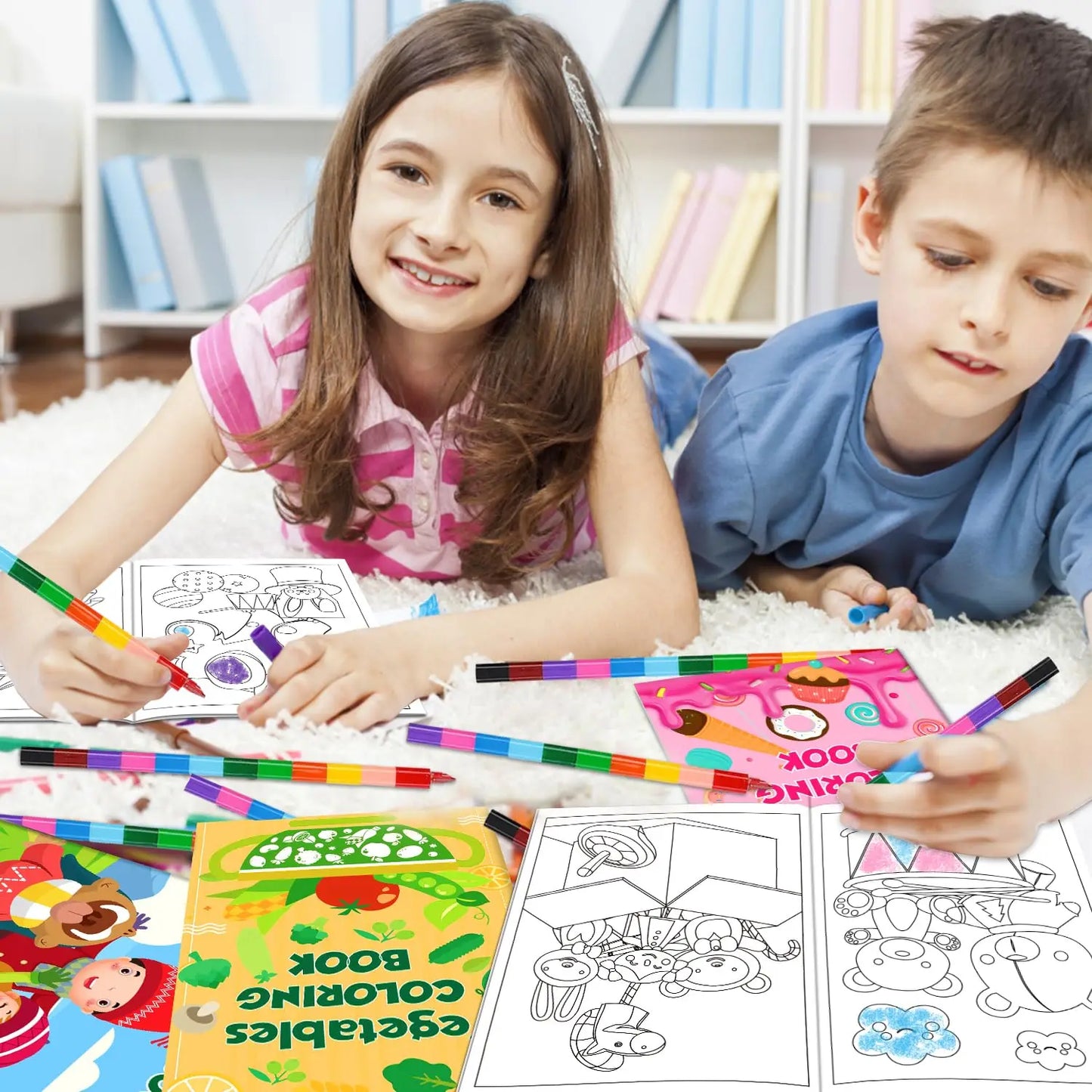 24Pack Small Coloring Books for Kids
