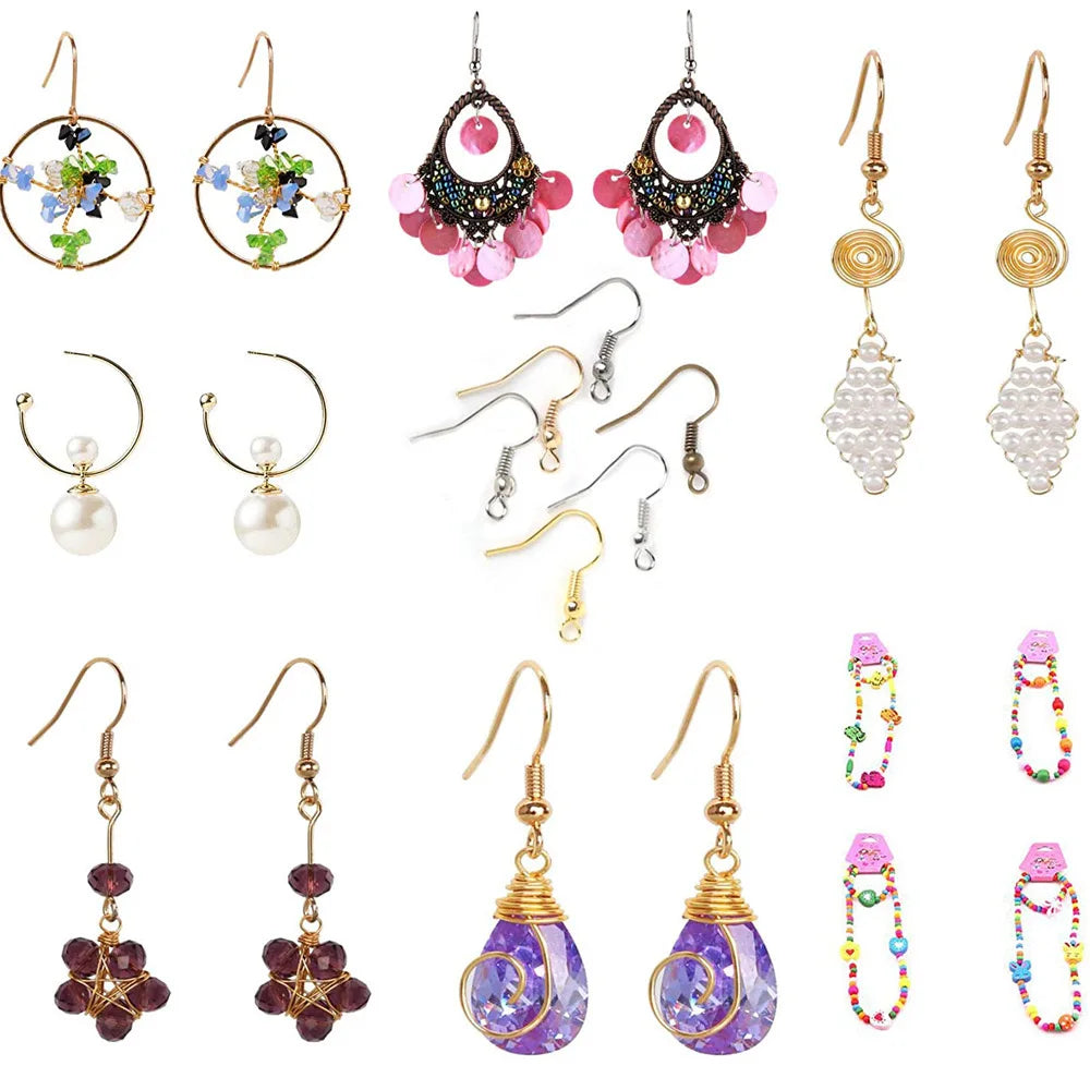 2456-Piece Deluxe DIY Bead Jewelry Making Kit - Includes Beads, and Accessories for Creating Unique Bracelets