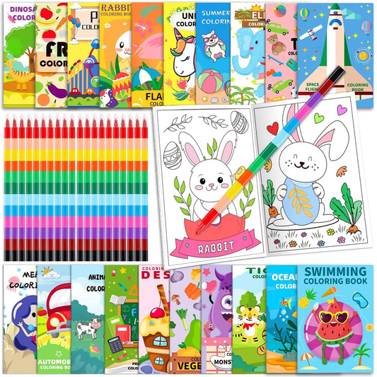 20 Pack Coloring Books for Kids
