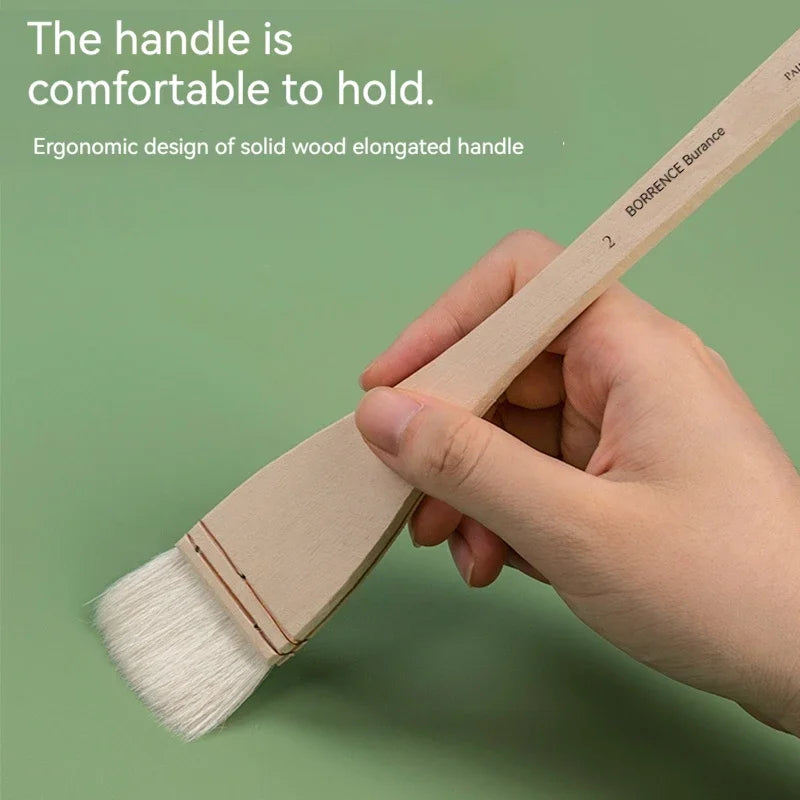Brush Pen 1/2/3pc set Memory Nylon Paint Brushes Set for Acrylic Oil Drawing Watercolor Wooden Painting Brush