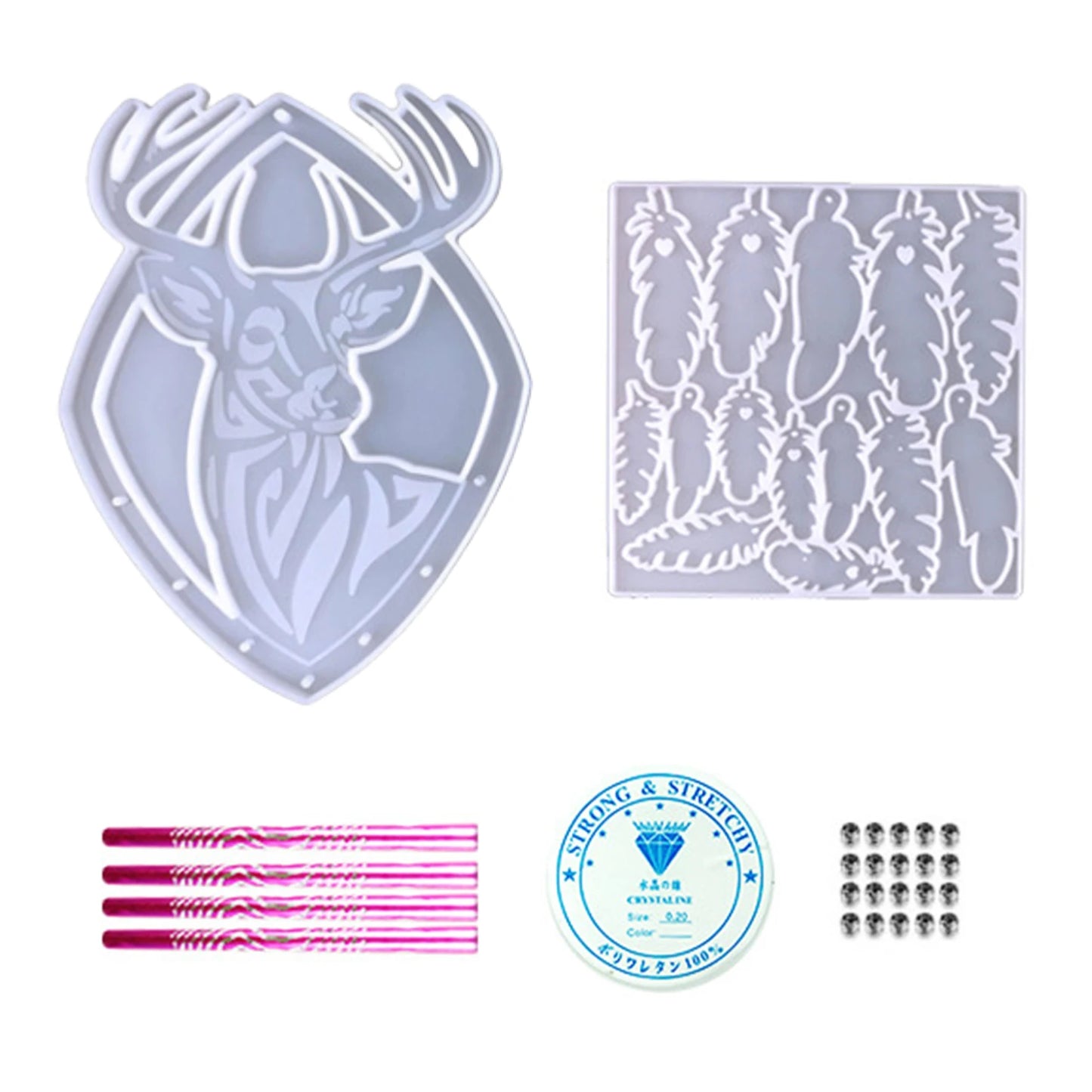 DIY Epoxy Resin Mold Dream Catcher Silicone Mould Wall Decoration  Silicone Mold Jewelry Pendant Making Tools
