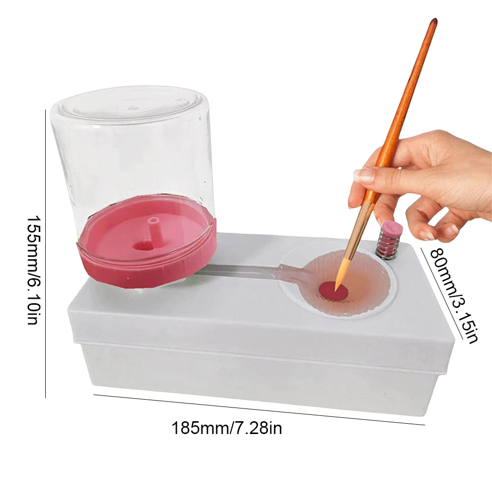 Paint Brush Cleaner Washer Multifunction Painting Brush Basin Holder and Organizer