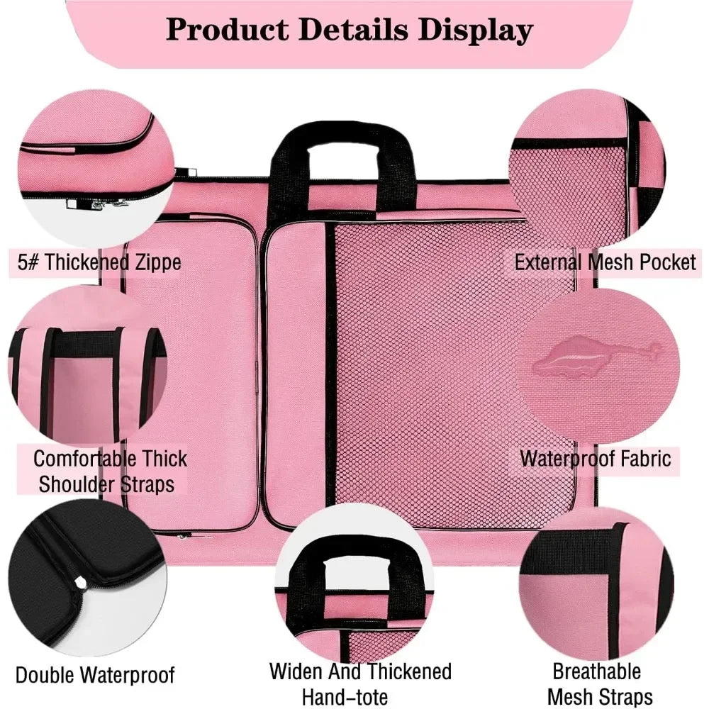 Drawing supply bag 15x18 in children's art class, art case storage sketchbook, drawing pencil, art set